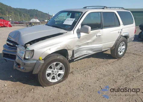 2000 Toyota 4Runner Limited z USA, uszkodzony, nr VIN JT3HN87R5Y9036611